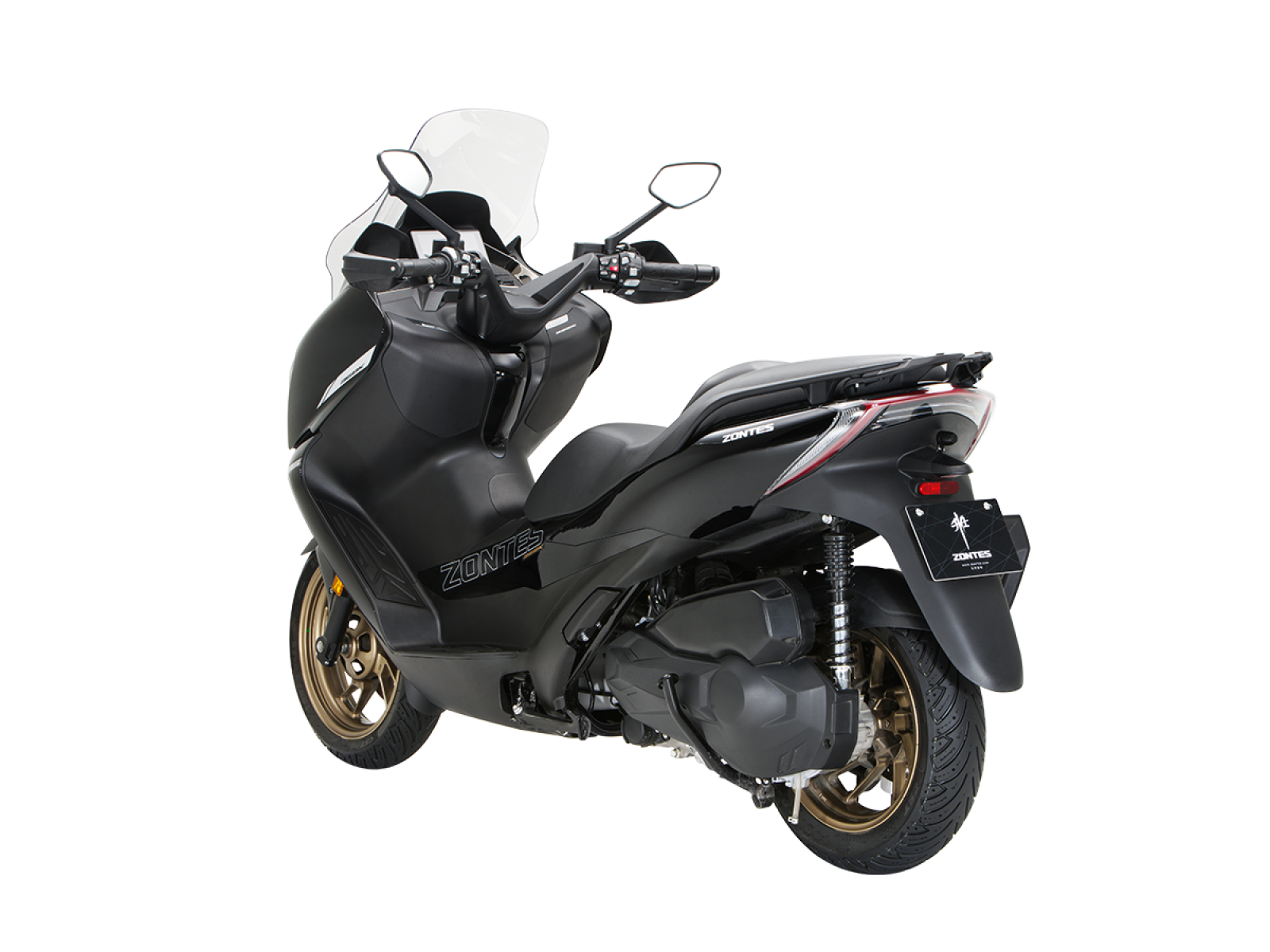 Максискутер ZONTES ZT368-K Black